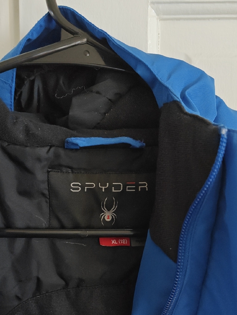Spyder Blue and Black Performance Ski Jacket